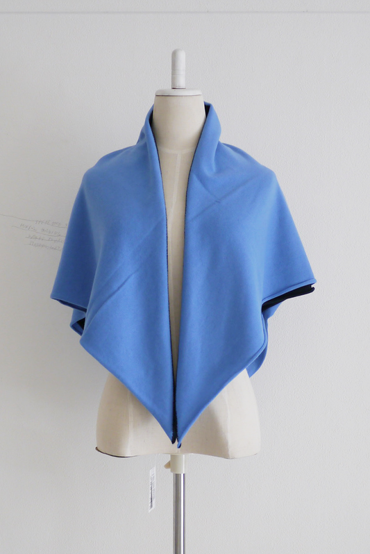 △・Stole / Navy × Blue