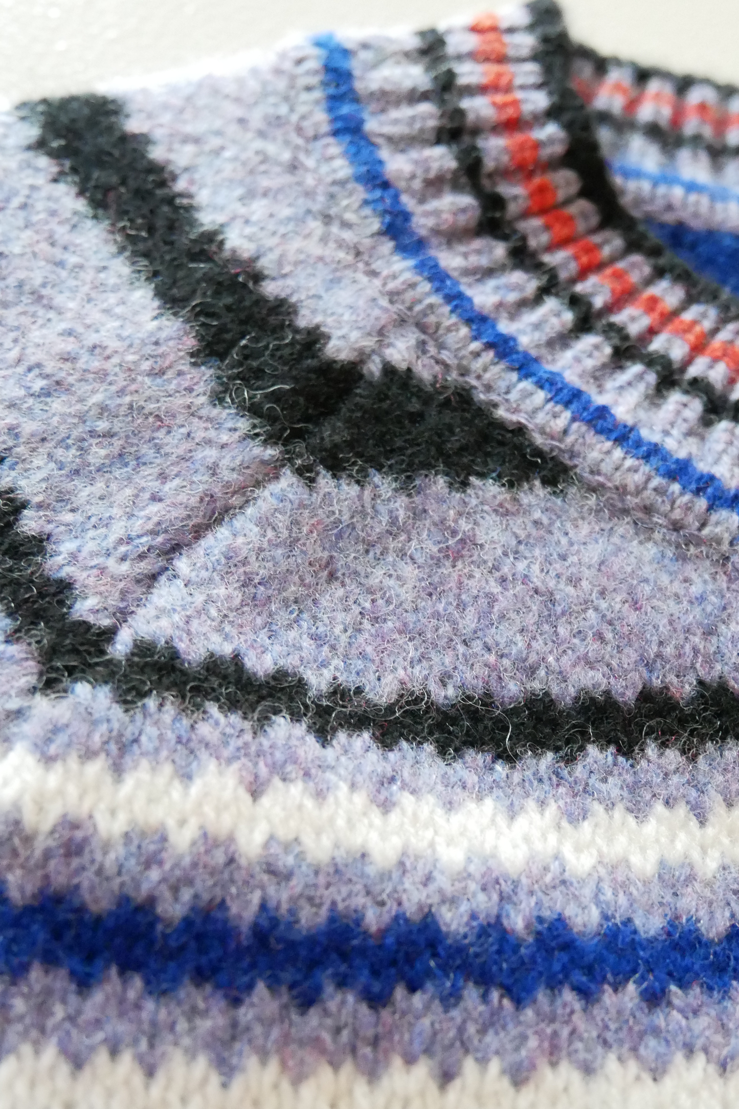 Aranish Border Jumper / Purple