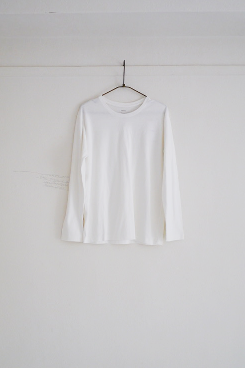 WOMEN'S LONG SLEEVE TEE / WHITE