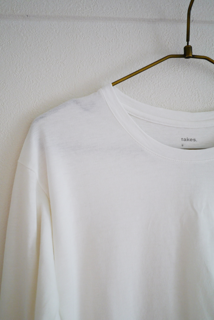 WOMEN'S LONG SLEEVE TEE / WHITE