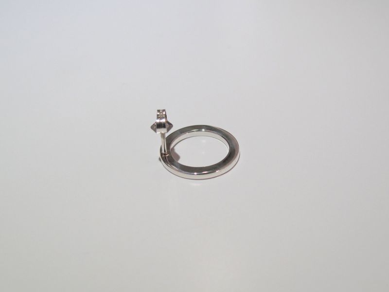 Vanish Doughnut Pierce / Silver