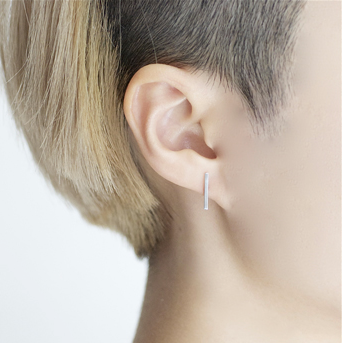 【再入荷】Vanish Line Pierce 15mm / Silver