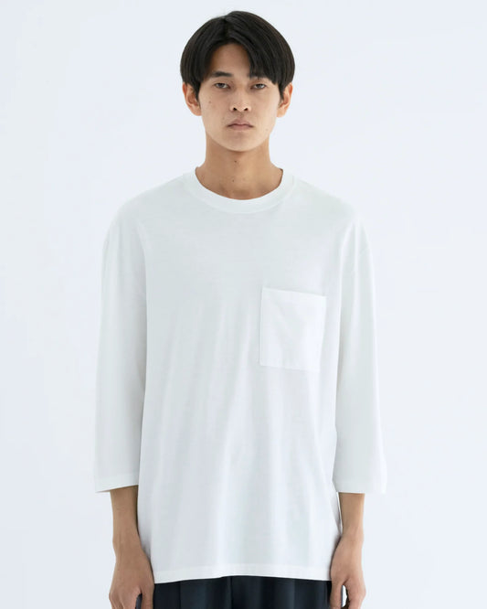MEN'S POCKET TEE / WHITE