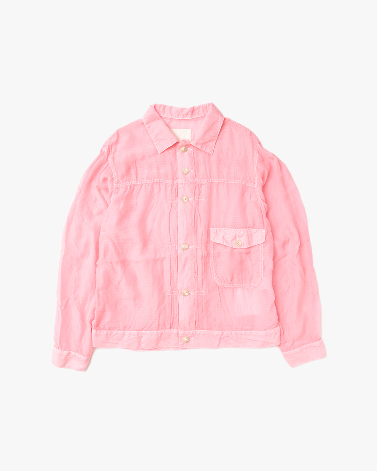 Type-1 Track Shirt Jacket / Pink