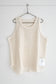 Mesh Tank Top / natural