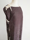 mesh flower dress (brown)　