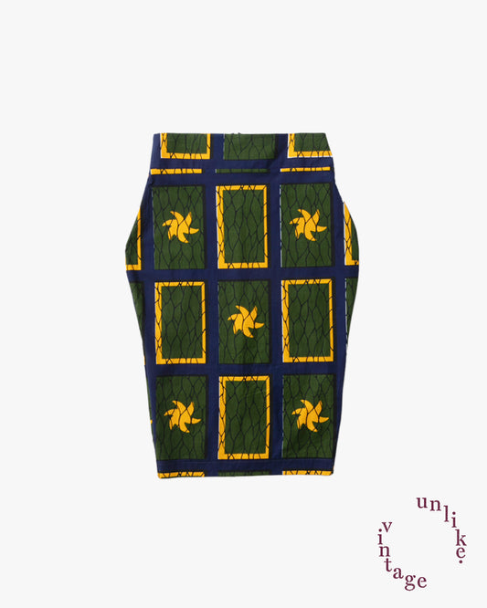 Real Wax African Batik Skirt