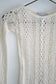 Stretch lace long sleeve (Ivory)