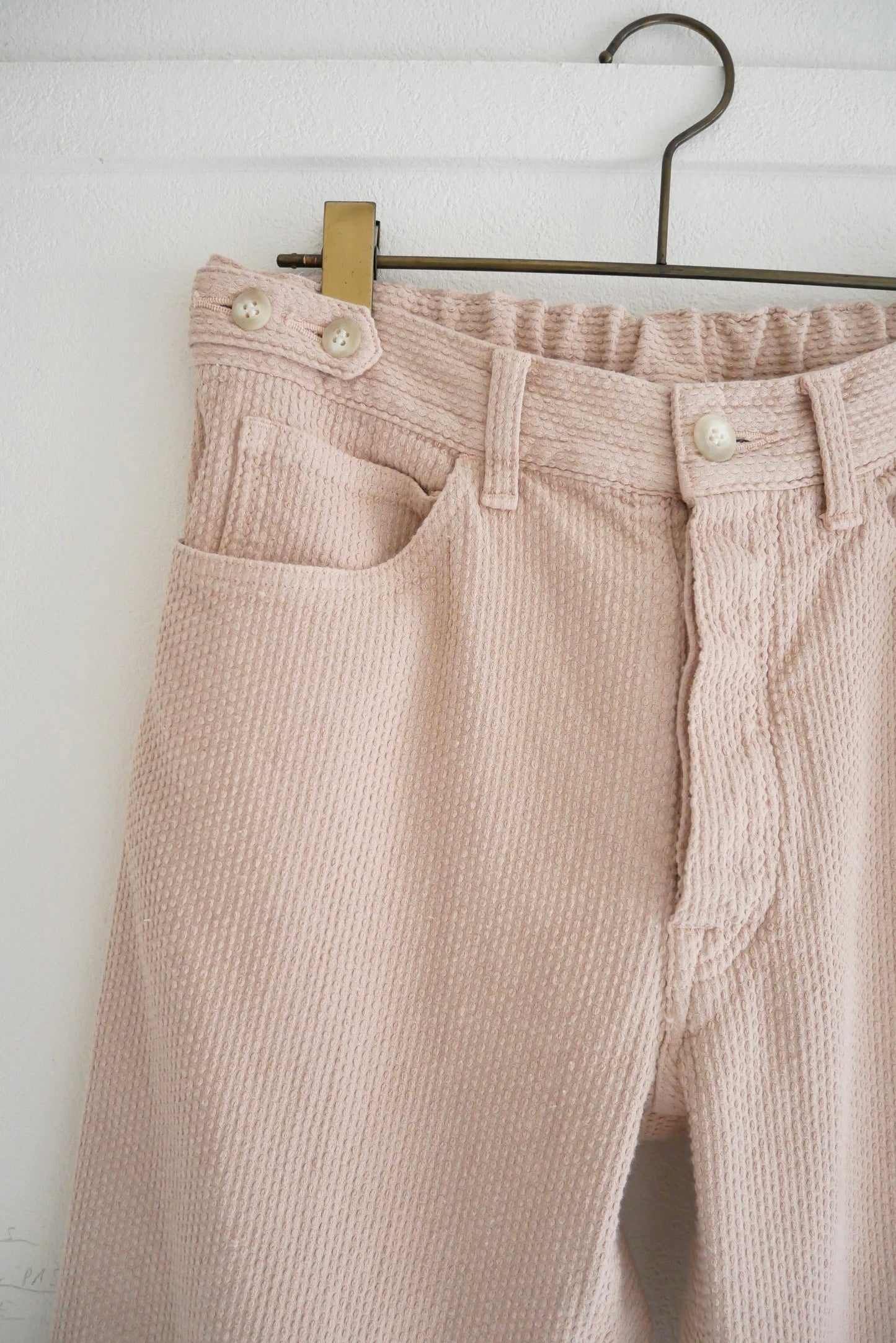 Sashiko 5P Pants / Pink