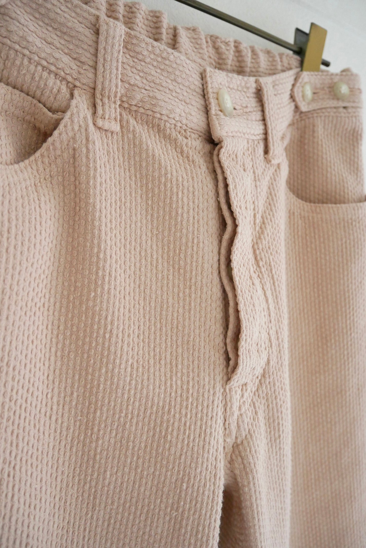 Sashiko 5P Pants / Pink