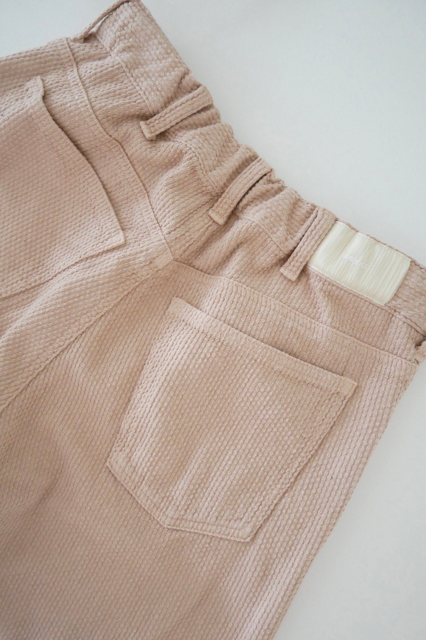 Sashiko 5P Pants / Pink
