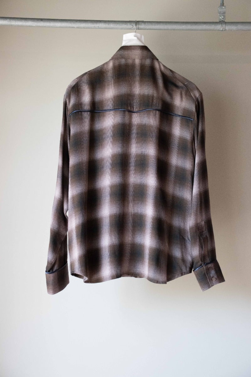 Ombre check shirts