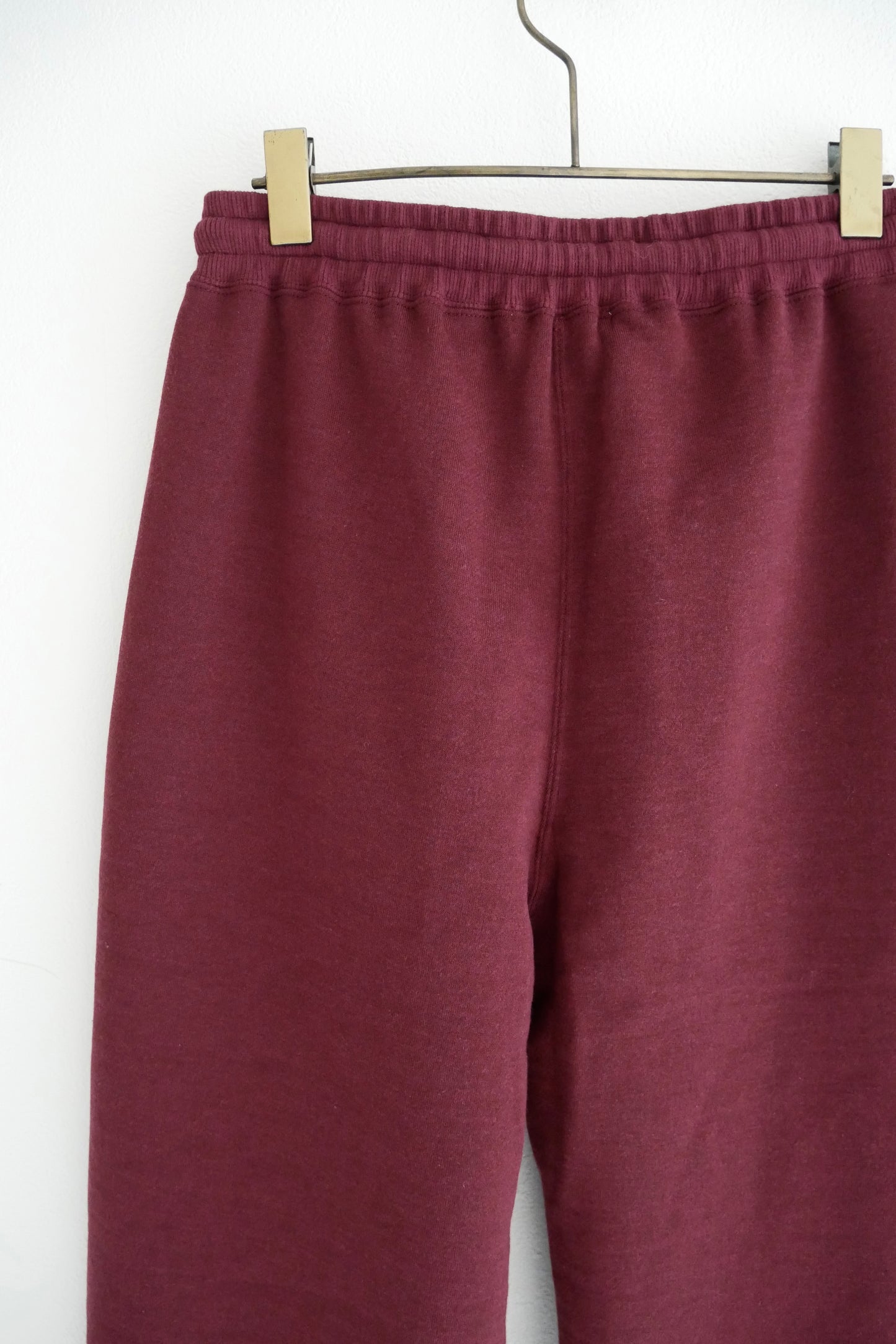 cotton wool urake pants (bordeaux)