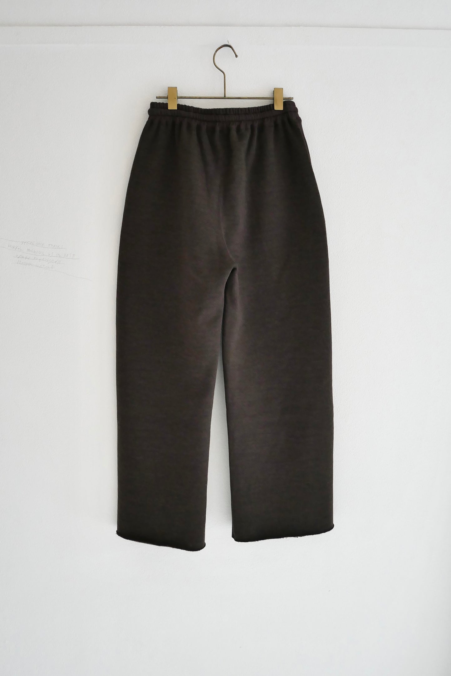 cotton wool urake pants (top brown)