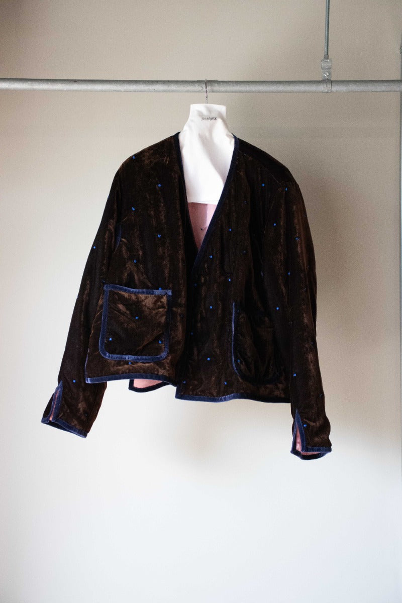 velvet pop jacket