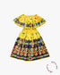 Real Wax African Batik Gathered Dress