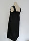 French Antique Cotton Lacy Dress #6 / Black Dyed