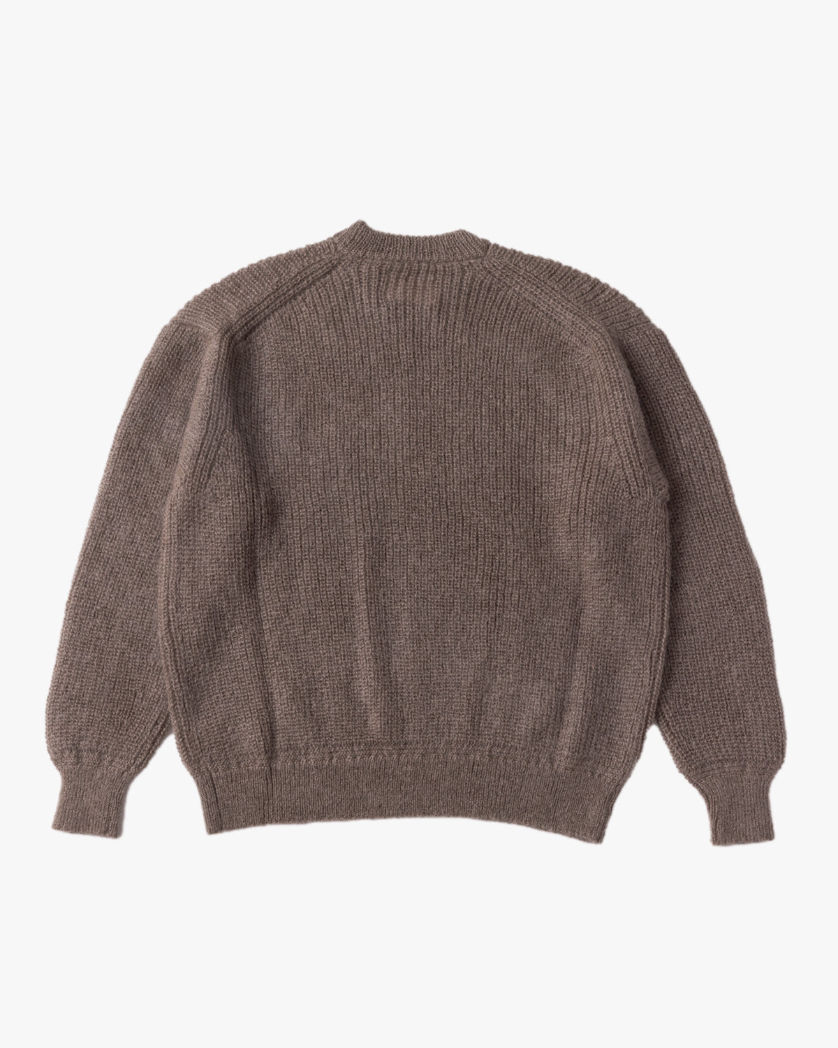 Kid Mohair Sweater / Gray Beige