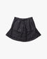 Leather Mini Flared Skirt #4 / Black