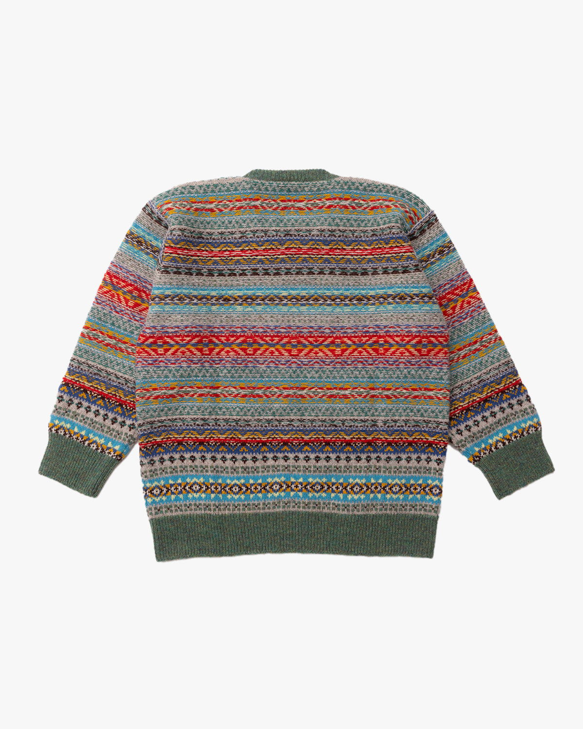 Jamieson's x Kota Gushiken Reverse Stitch Fair Isle Sweater