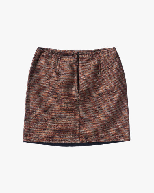 "See by Chloe" Lame Mini Skirt