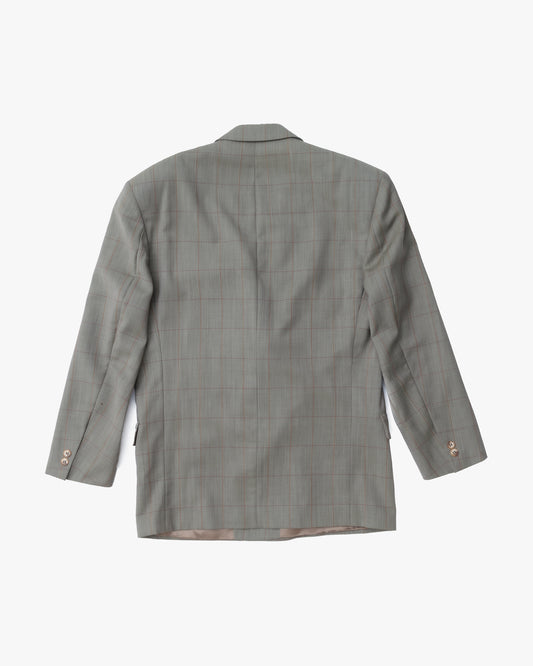 Over-Sized Check Jacket