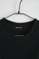 wool tereko long tee(dark gray)