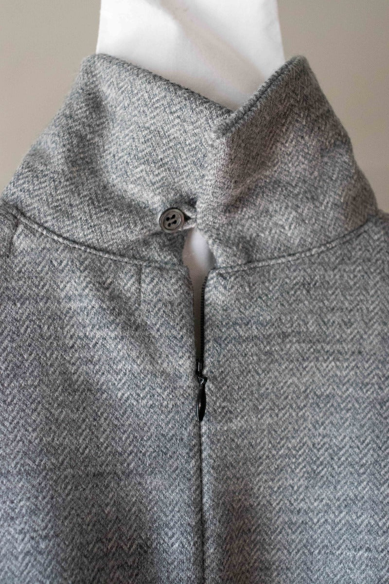 herringbone Collared Pullover