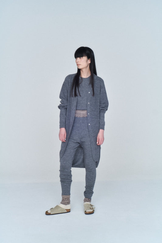 wool ｗ cardigan