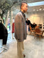 glen check coat