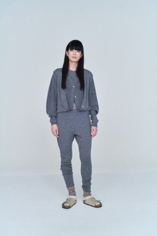 wool ｗ cardigan