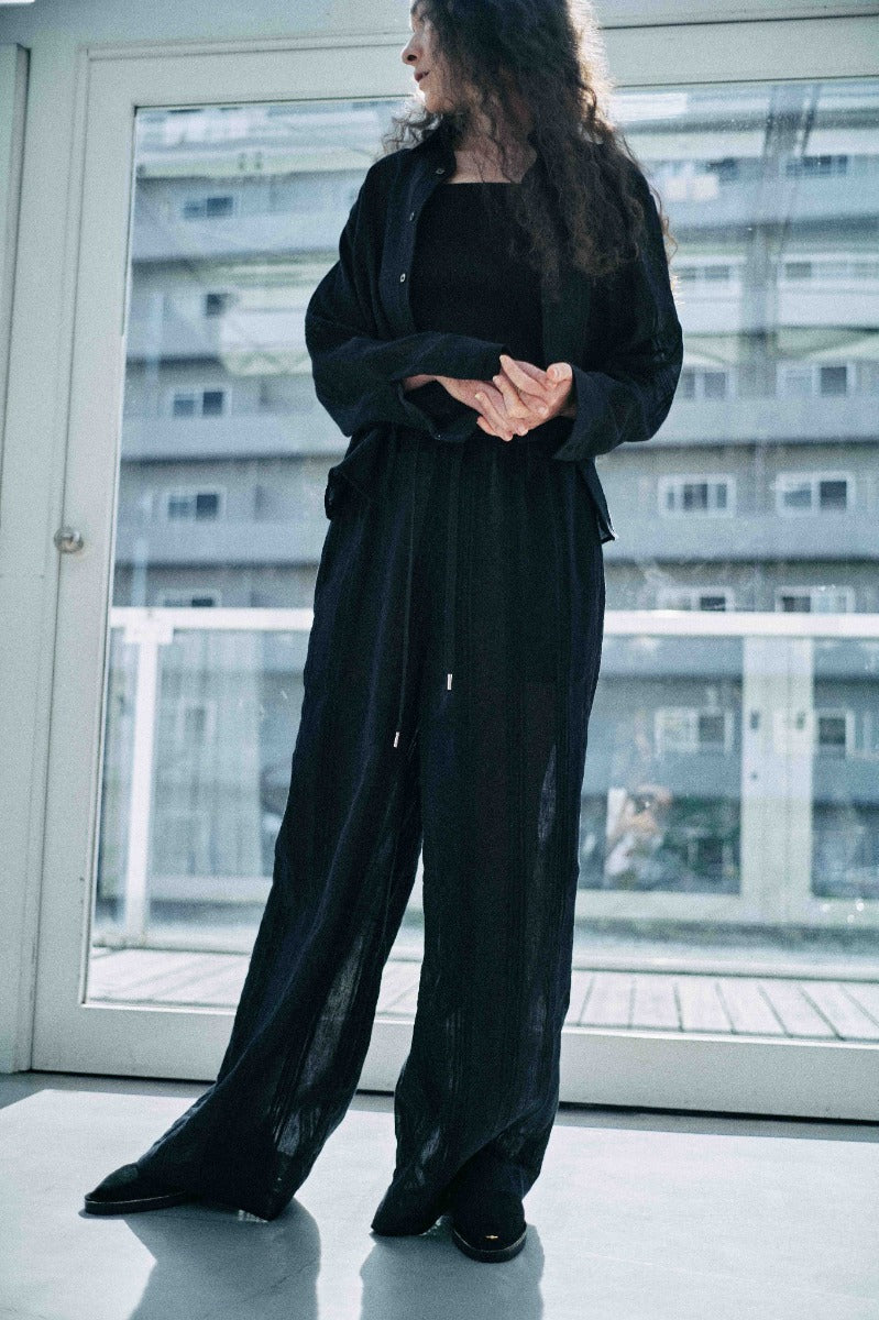 striped sailer pants