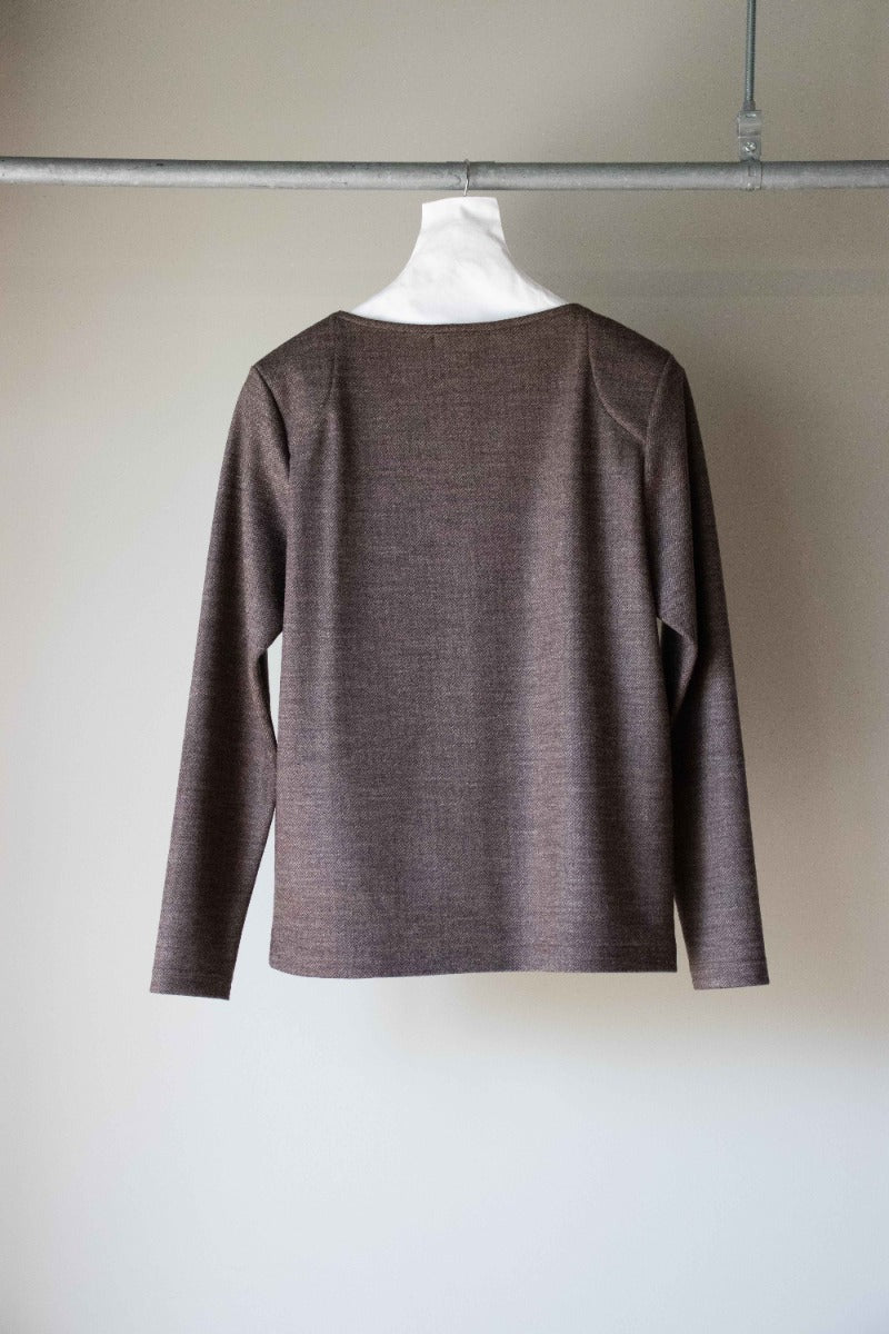 herringbone pullover