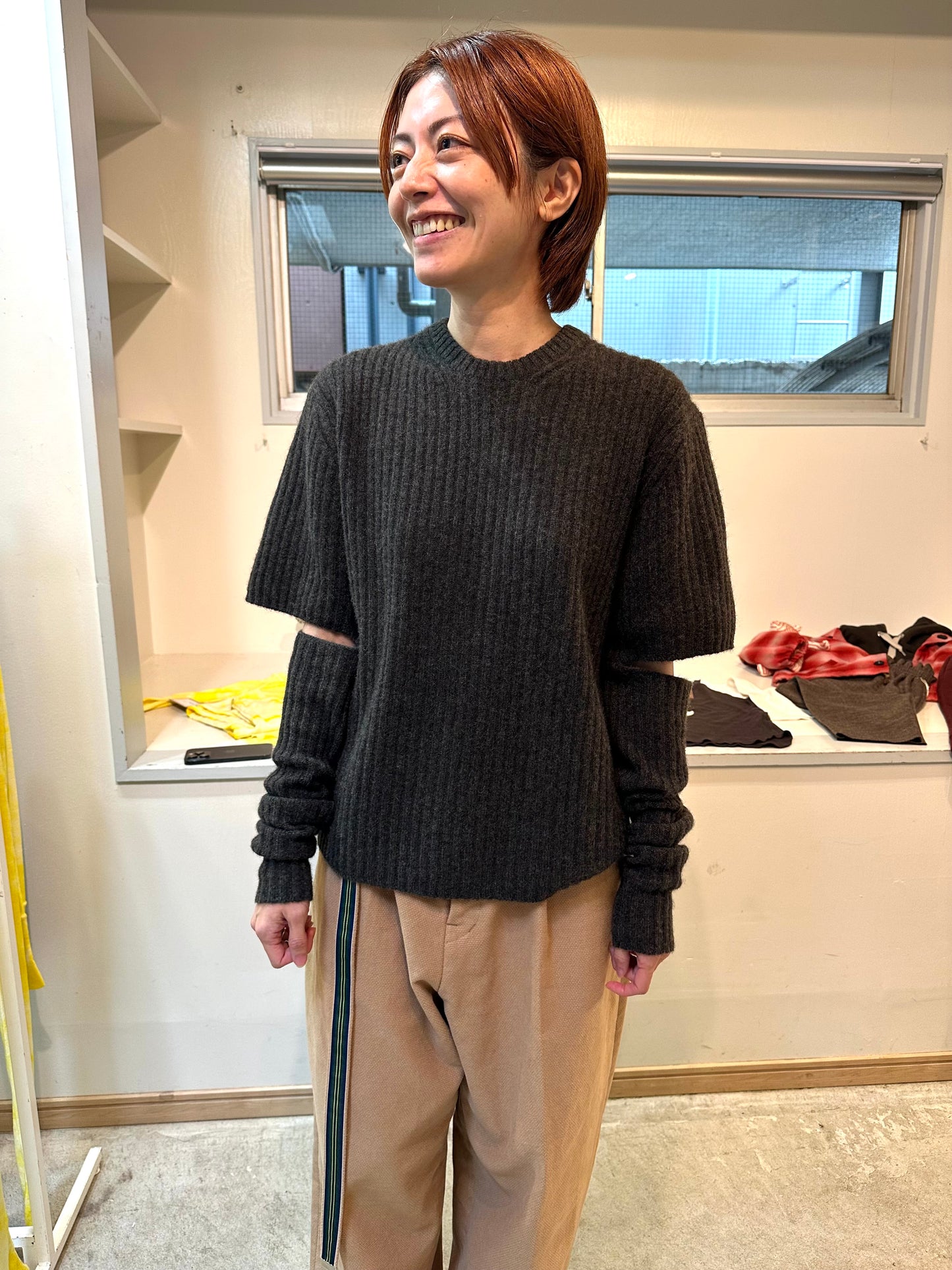 YAK double sleeve pullover