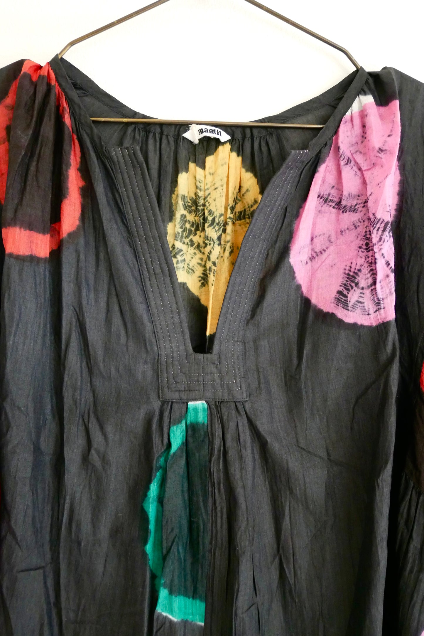 Tusser Silk Khadi Dyed Blouse