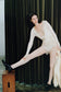 strech lace tights (ivory)