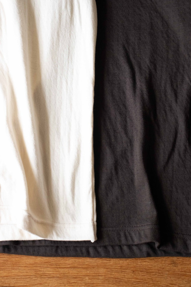 Shell-Edge Double-Layer long Tee