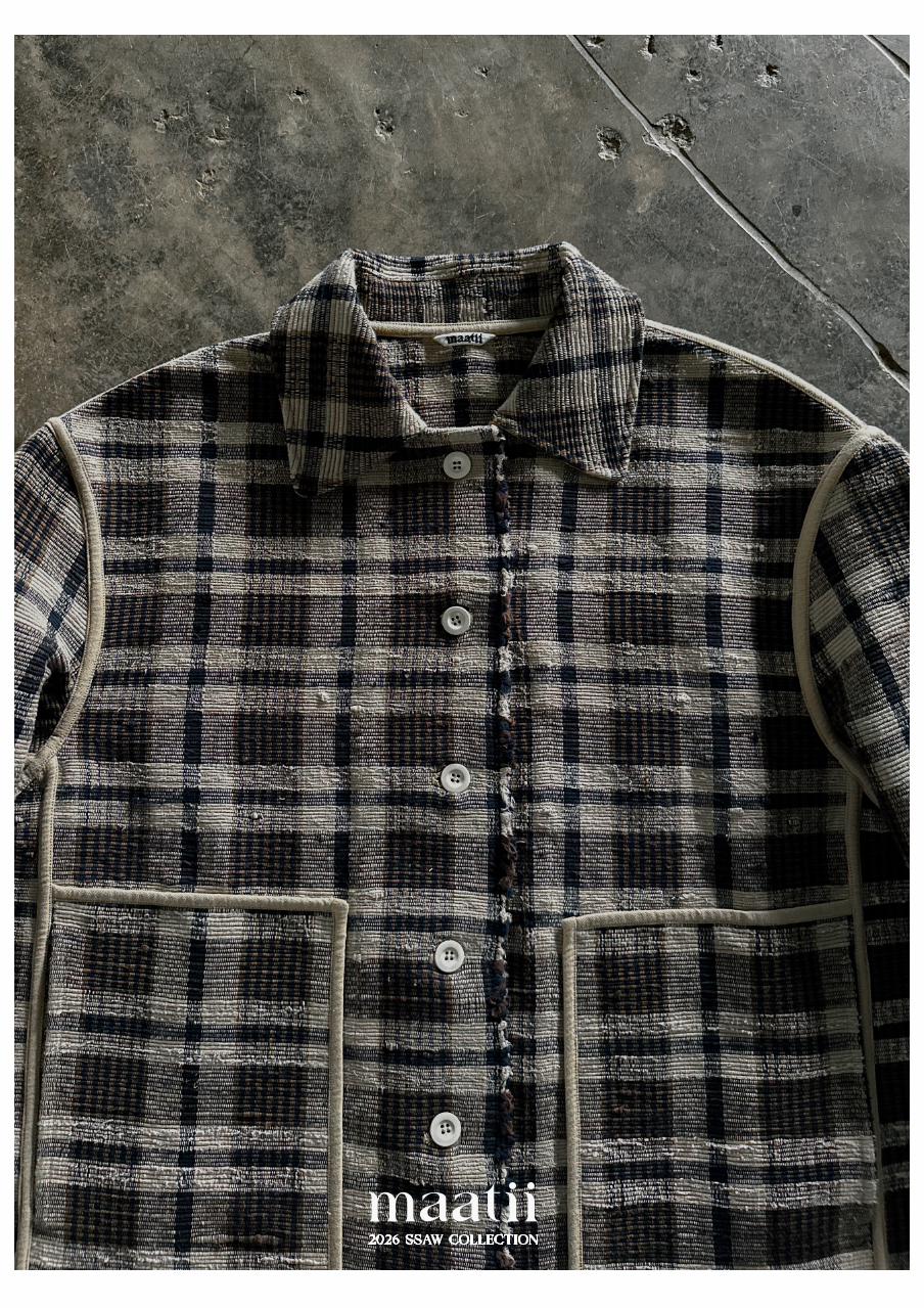 Sakiori Jacket / Brown Check