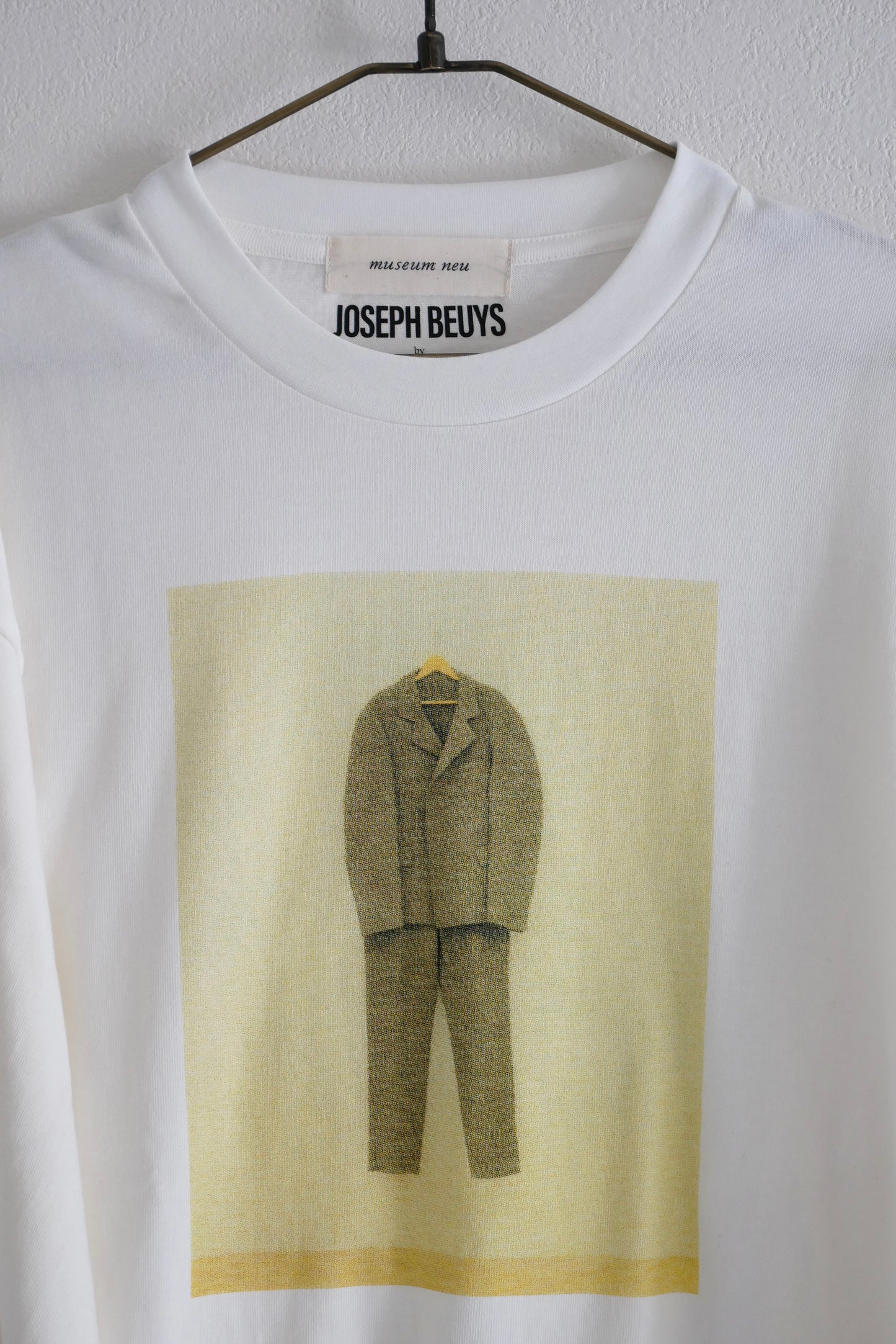 Joseph Beuys Felt Suit Long Sleeve T-shirt (Off White)