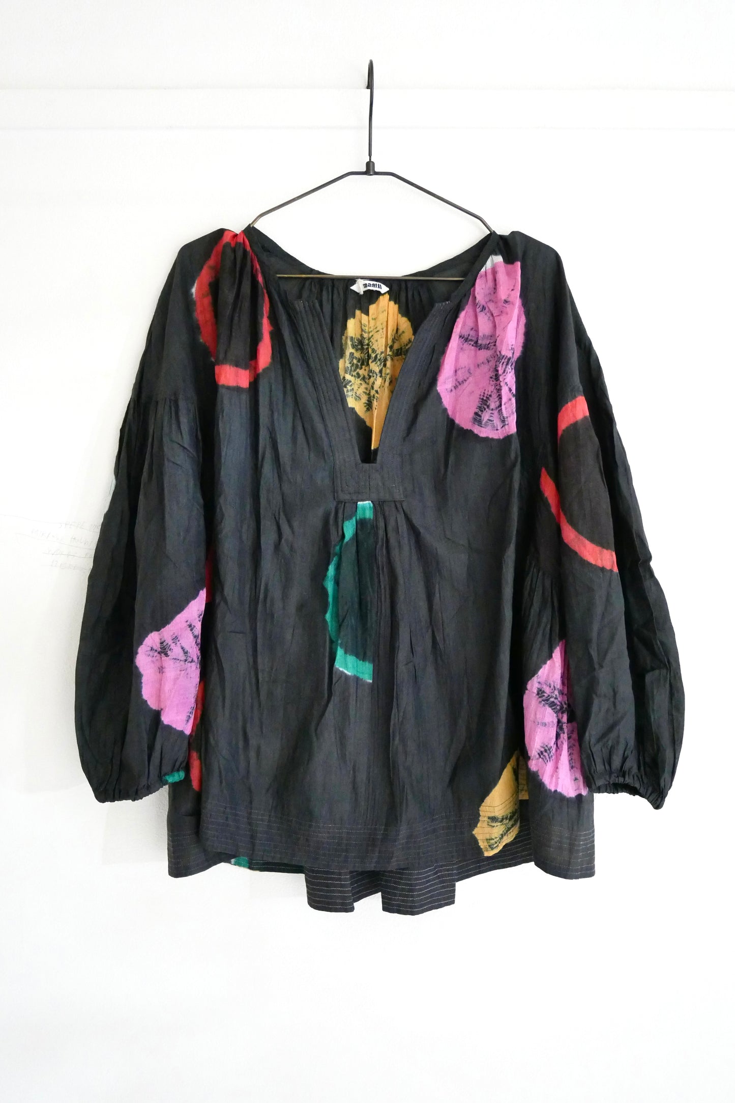 Tusser Silk Khadi Dyed Blouse