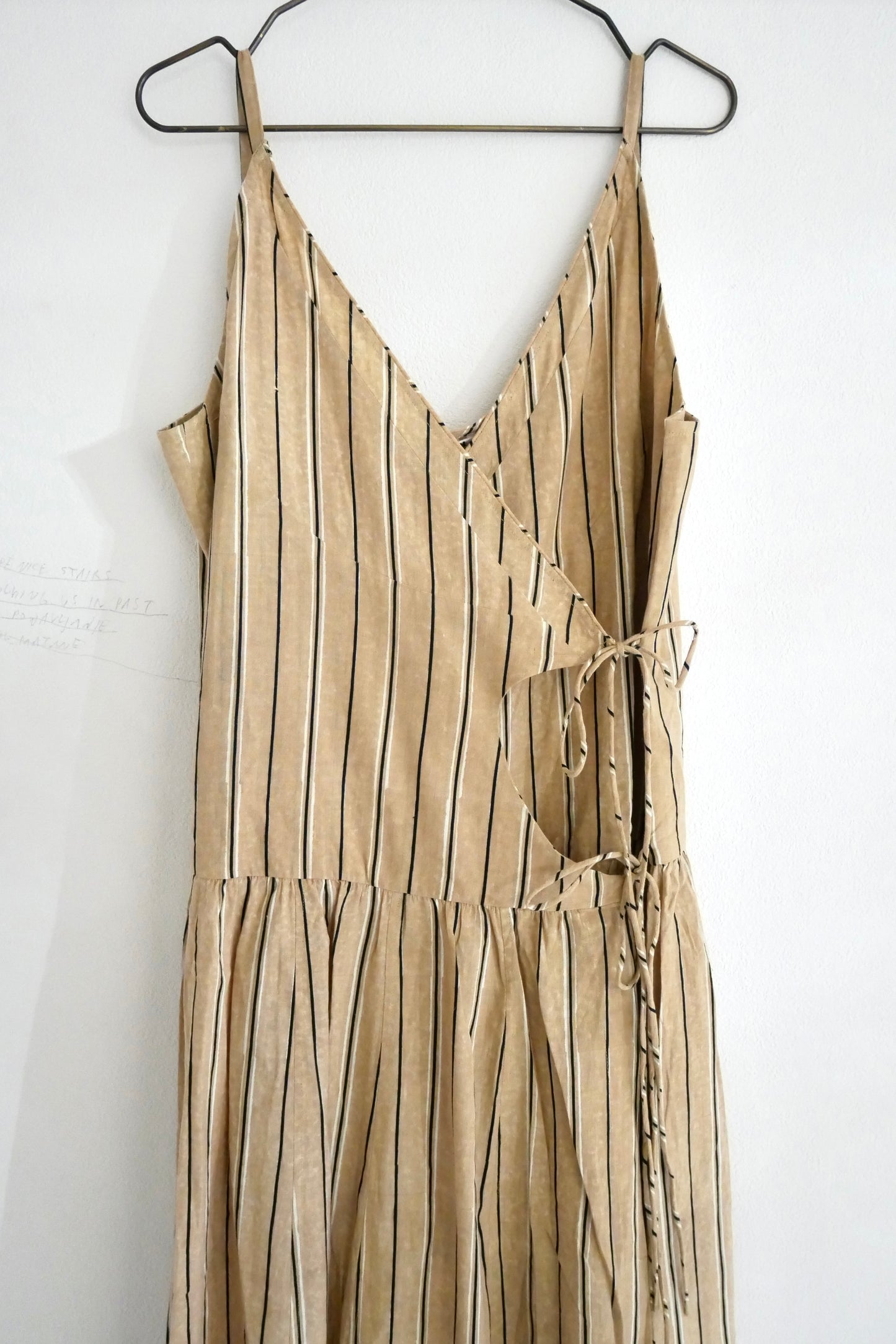Stripe Block Camisole 18panels Dress