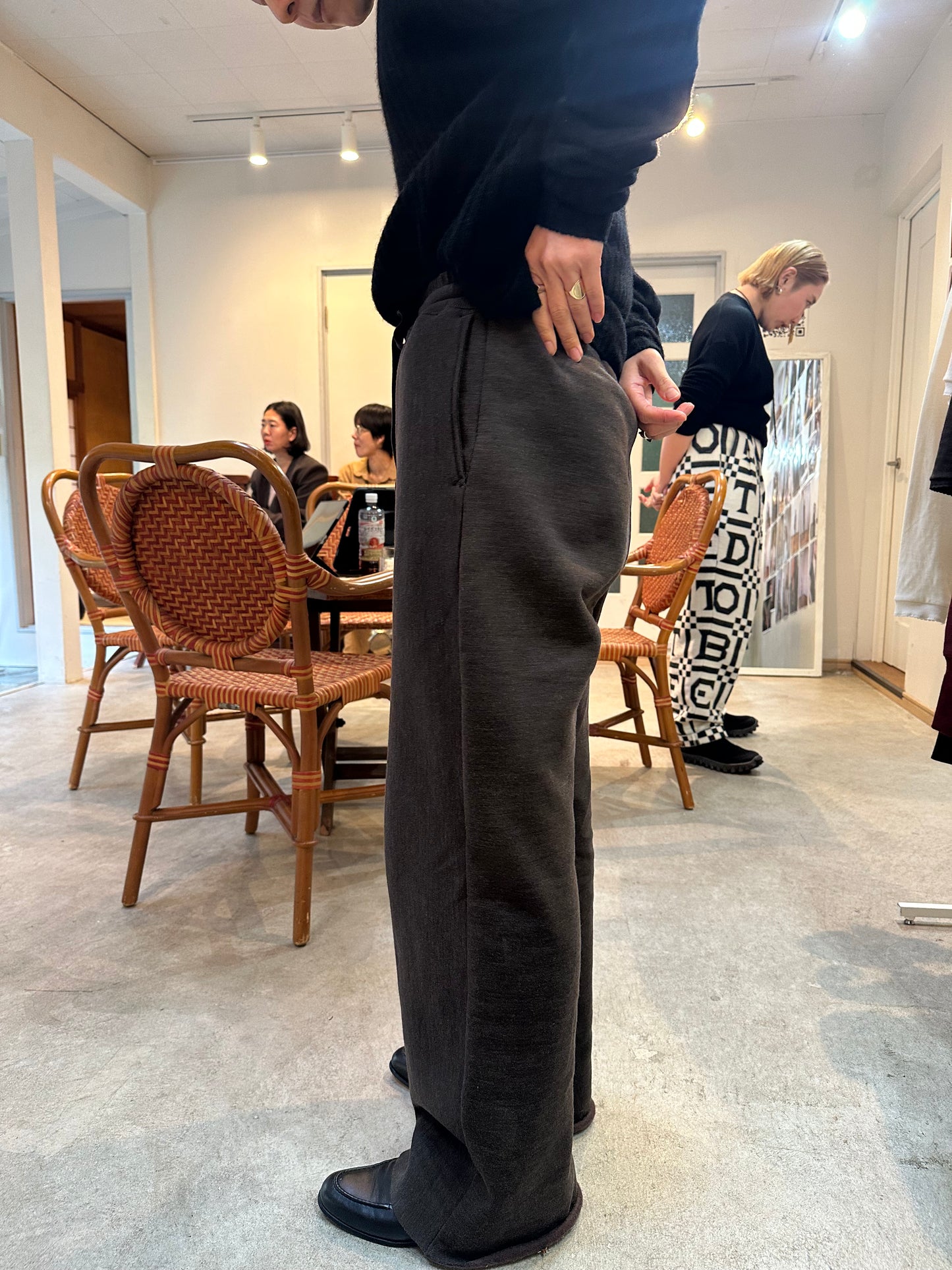 cotton wool urake pants
