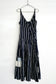 Stripe Block Camisole 18panels Dress