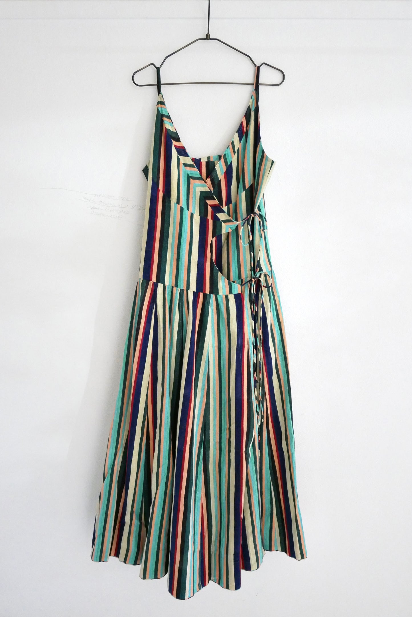 Stripe Block Camisole 18panels Dress