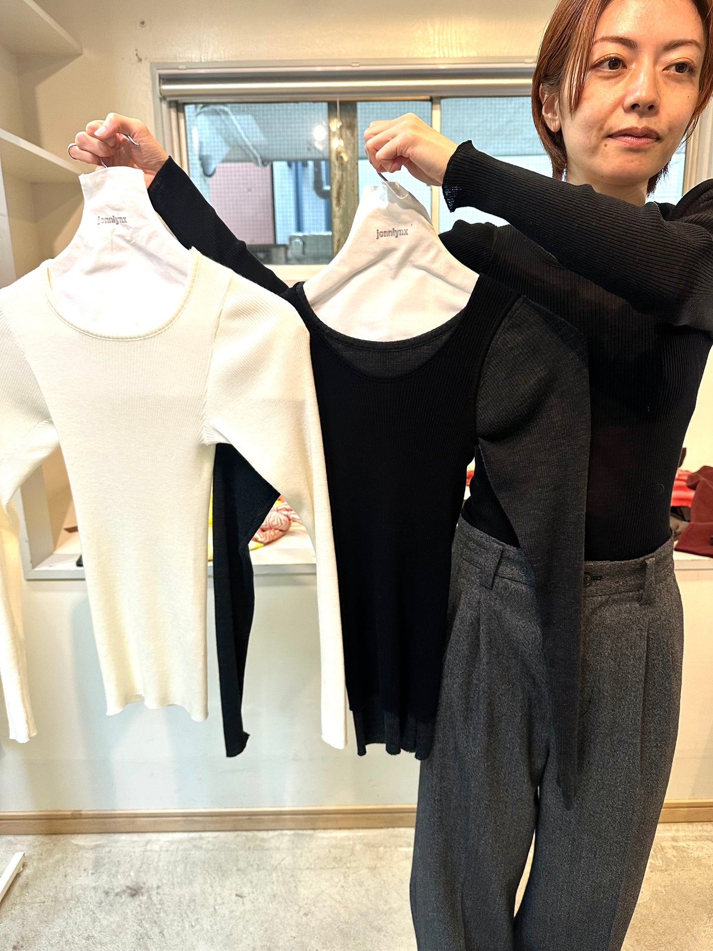 wool tereko long tee