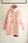 【10/17 12:00- ON SALE】INNAT x WILD THINGS / PADDED TACTICAL FIELD COAT (PINK)