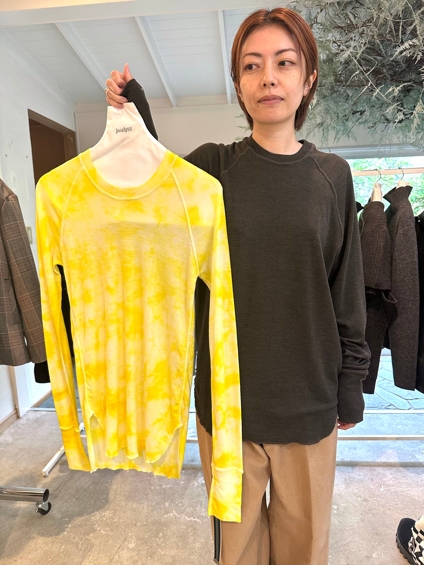 wool rib tee