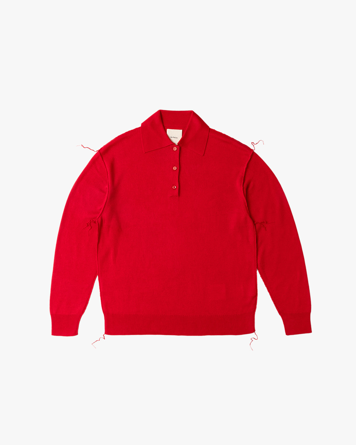 Extreme Super Smooth Silk Polo / Red　