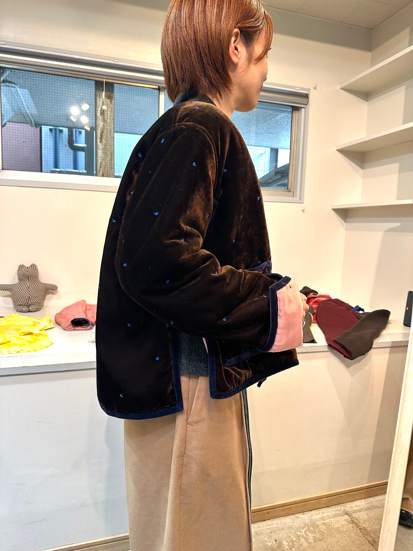 velvet pop jacket