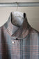 glen check coat
